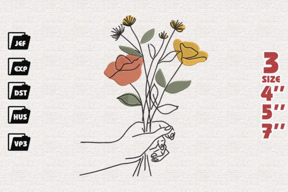 Hand Holding Flowers: A Designer’s Craft Fair Review