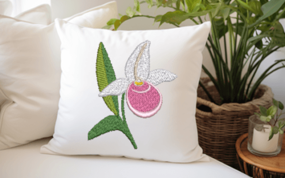 Lady Slipper Minnesota Orchid Embroidery Review