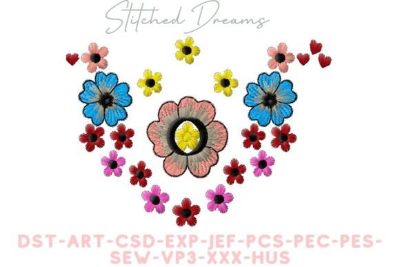 Review: Flowers Garden Embroidery Design for Sweatshirts