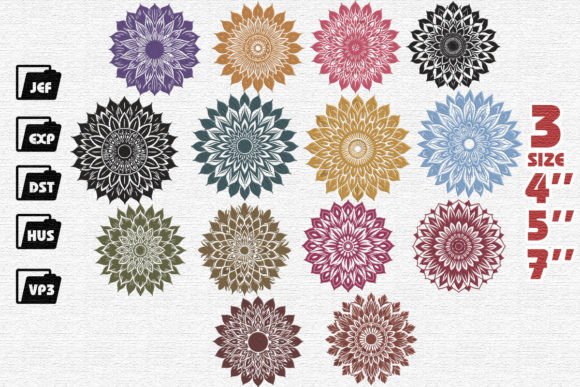 Review: Set of 15 Mandala Sunflowers for Business Merch