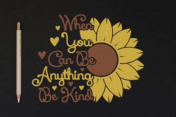 Review: Sunflower Clipart Image, Be Kind Design