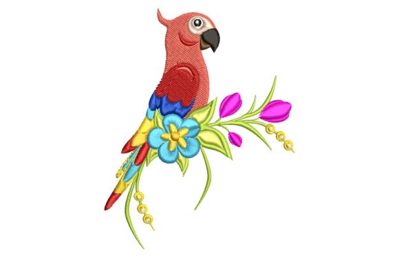 Reviewing Parrot with Flowers for Custom Gifts