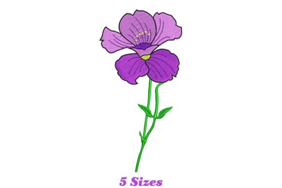Violet Flower: A Seasonal Embroidery Review
