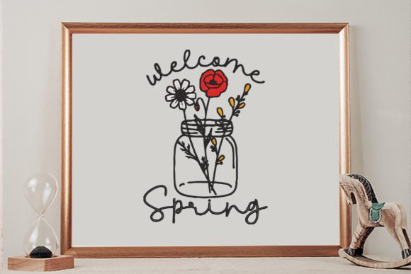 Welcome Spring: Jar Bottle Wild Flowers Review